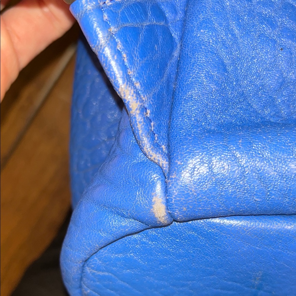 Rebecca Minkoff Julian mini Royal Blue Leather Backpack - Picture 9 of 16